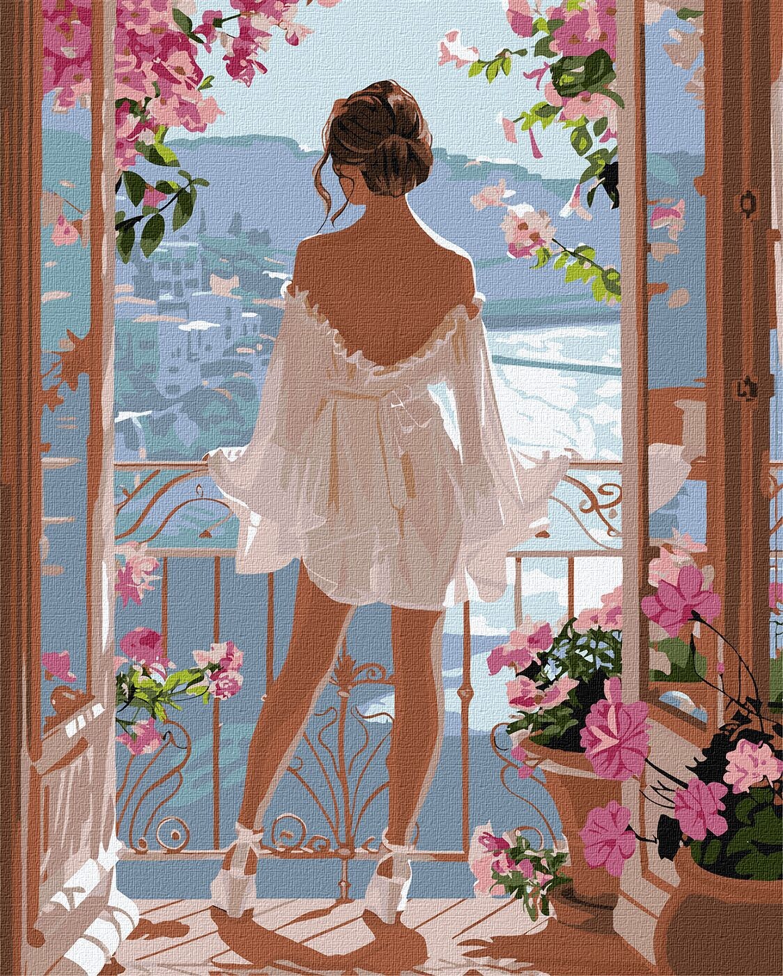 Ideyka Maľovanie podľa čísel - Neuveriteľná krajina ©art_selena_ua 40 x 50 cm