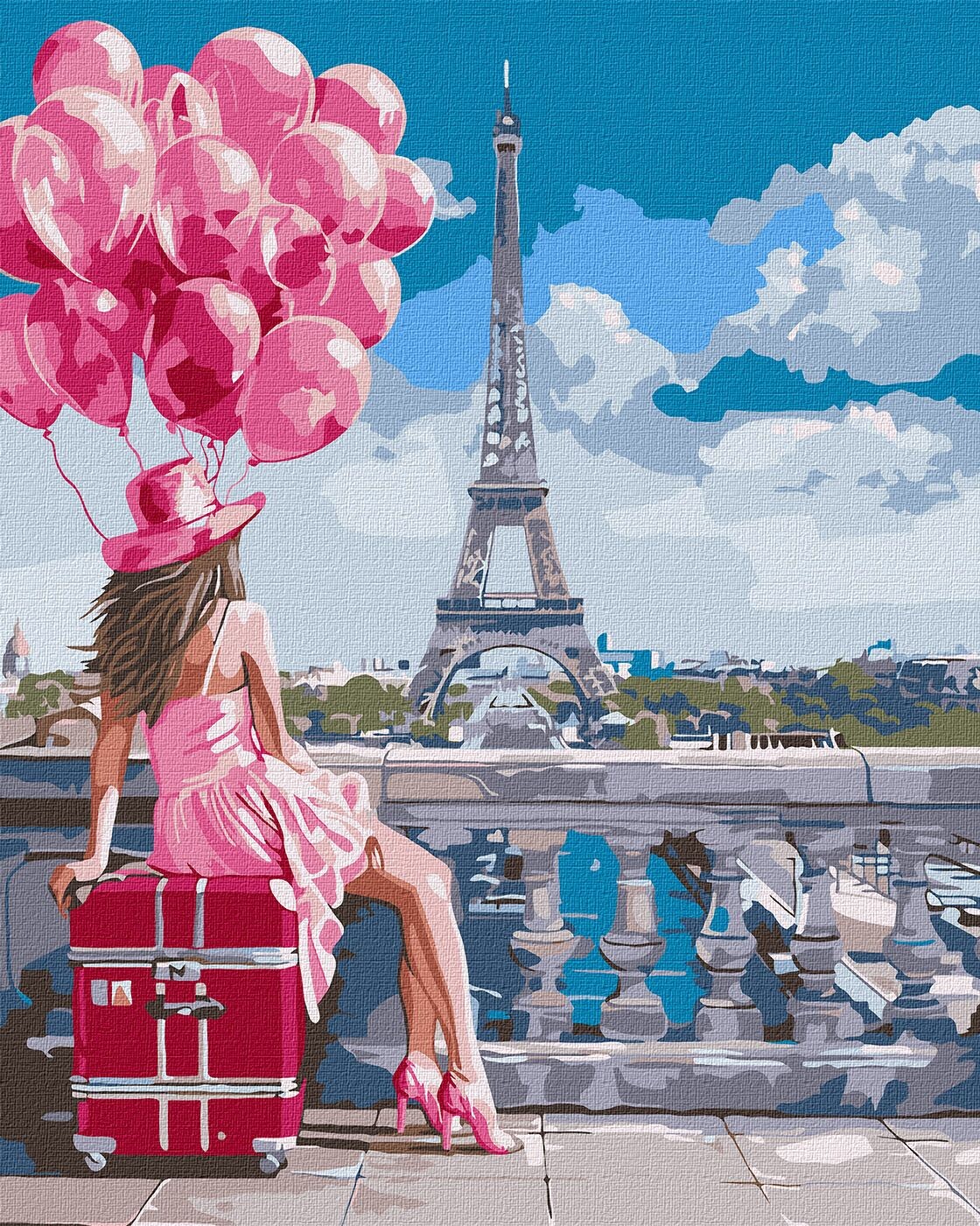 Ideyka Maľovanie podľa čísel - Obľúbené mesto ©art_selena_ua 40 x 50 cm