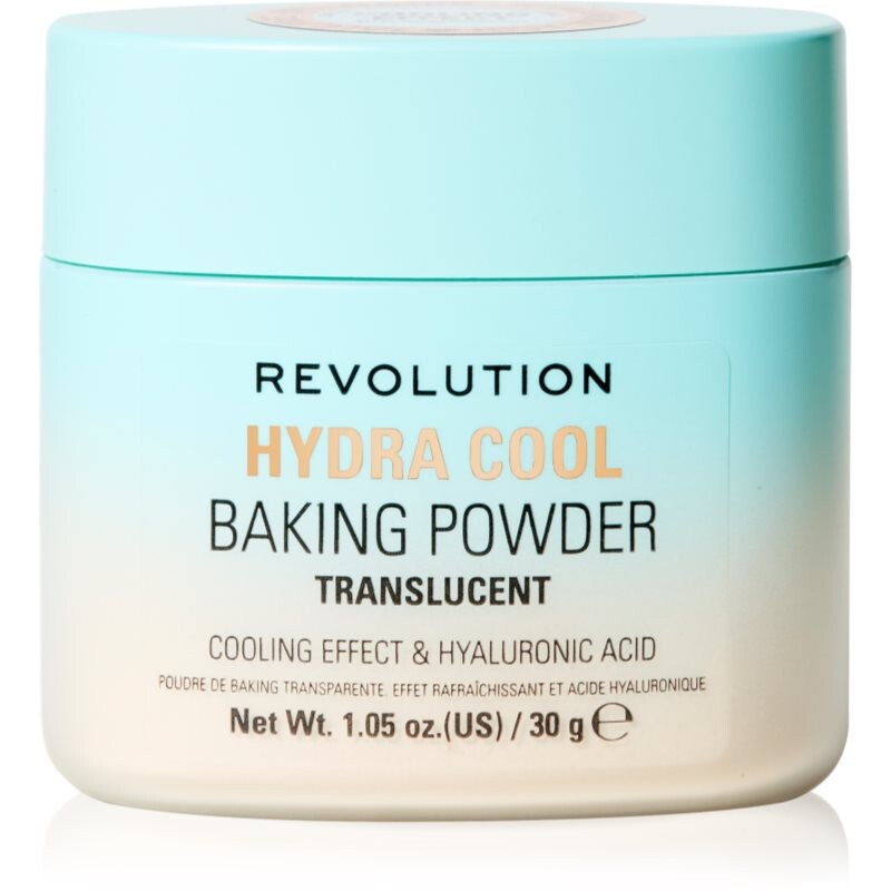 Makeup Revolution Hydra Cool Loose Baking Powder rozjasňujúci sypký púder s chladivým účinkom 30 g