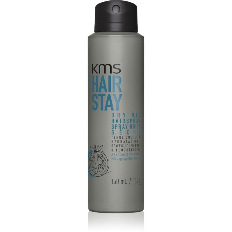 KMS Hair Stay Dry Oil Hairspray suchý olejový sprej s ľahkou fixáciou 150 ml
