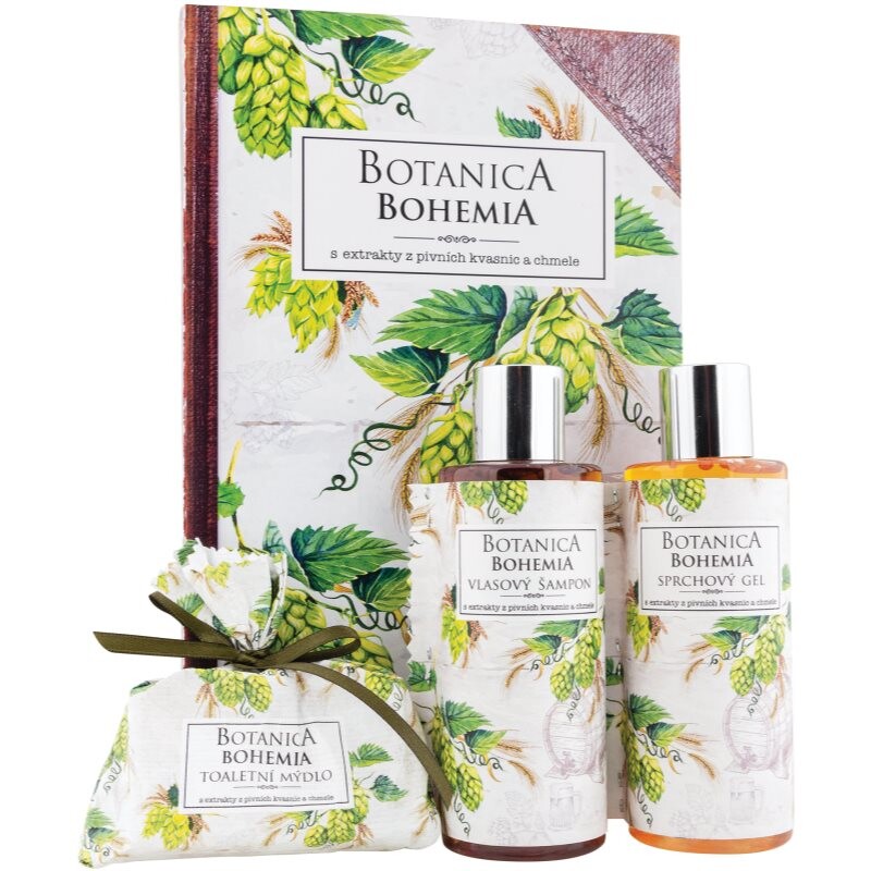 Bohemia Gifts & Cosmetics Botanica Hops darčeková sada pre ženy IV.