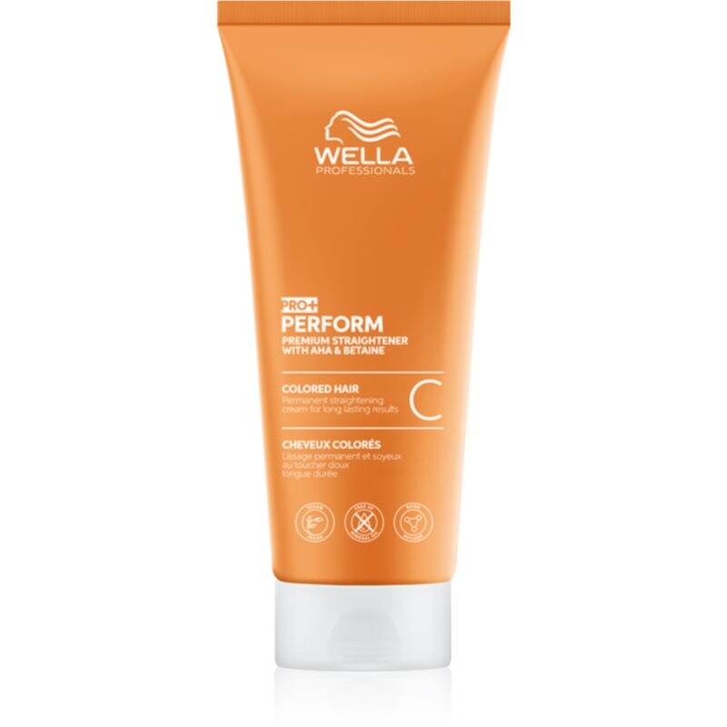 Wella Professionals Perform+ Straightener C trvalá ondulácia pre farbené vlasy 200 ml