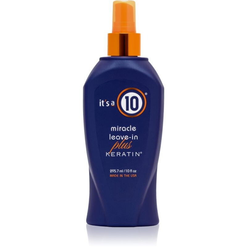 it's a 10 Plus Keratin Miracle Leave-in bezoplachový kondicionér pre poškodené a farbené vlasy 295.7 ml
