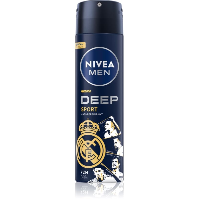 NIVEA MEN Deep Sport antiperspirant v spreji limitovaná edícia 150 ml