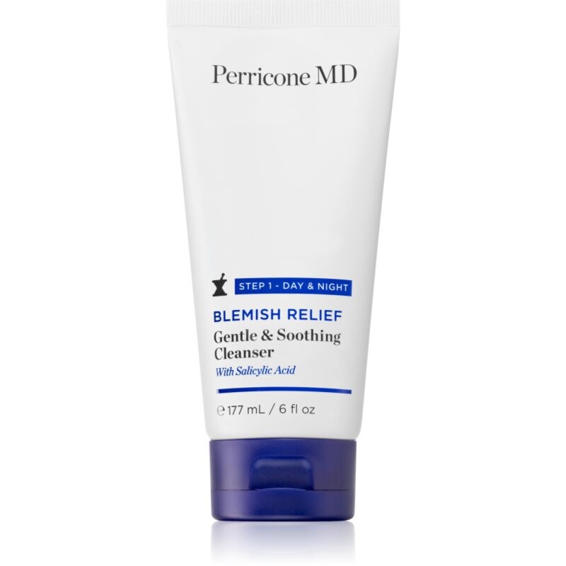 Perricone MD Blemish Relief Cleanser jemný upokojujúci čistiaci a odličovací gél 177 ml