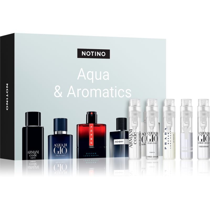 Beauty Discovery Box Notino Aqua & Aromatics sada pre mužov