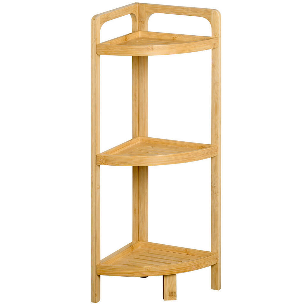 Kesper ROHOVÝ REGÁL, prírodná farba, 23/70/23 cm