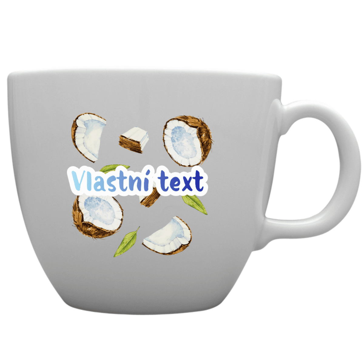 Personalizovaný MEGA XXL keramický hrnek 1000 ml k s ovocem a textem