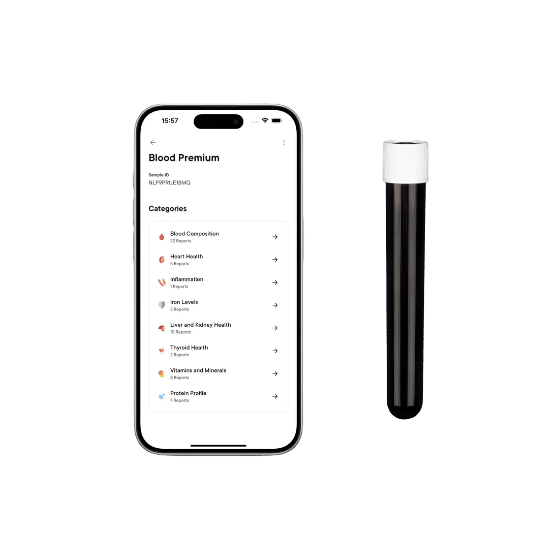 MACROMO Premium Krvný test