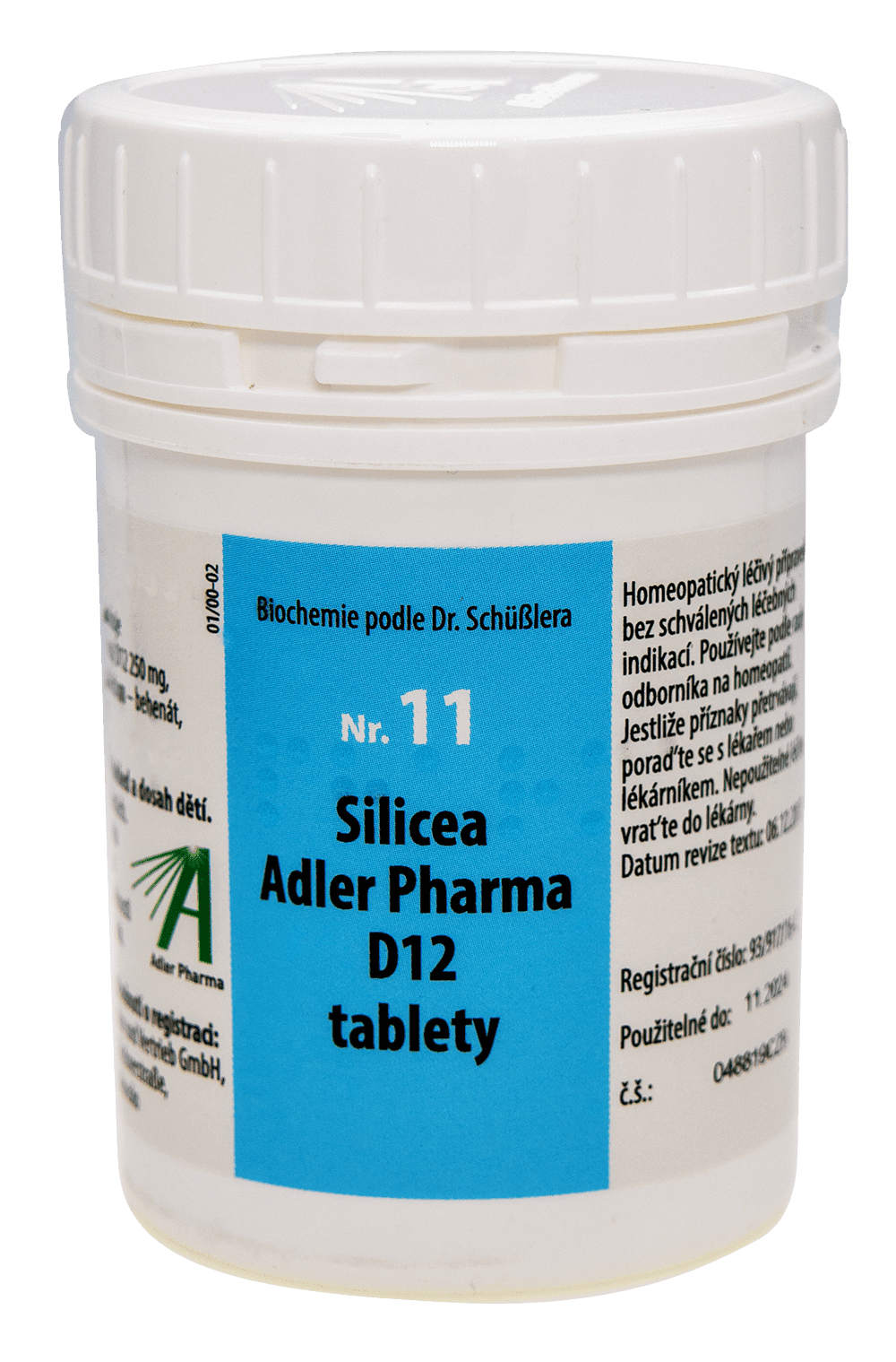 ADLER PHARMA Nr. 11 Silicea  D12 2000 tabliet