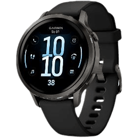 GARMIN Venu 4 s čiernym silikónovým remienkom 41 mm