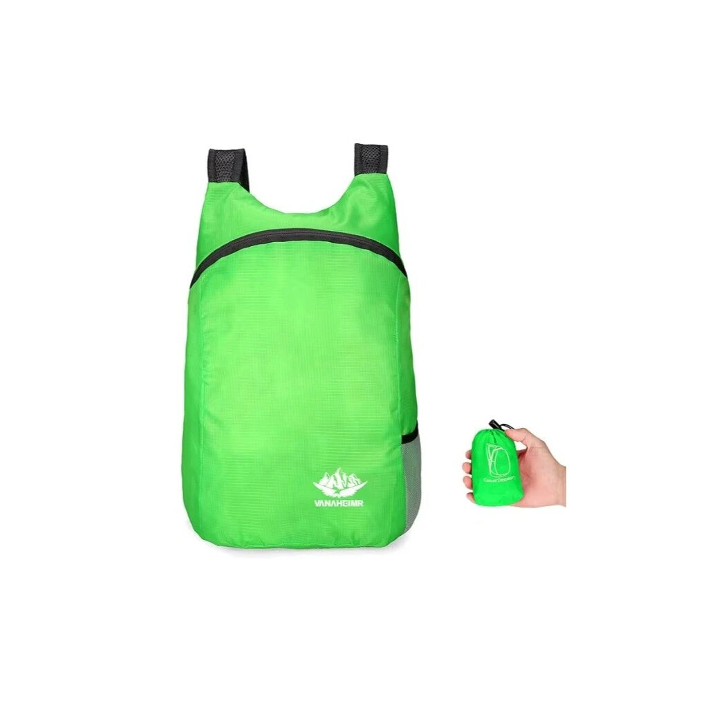 Vodeodolný skladací batoh Yiwu - zelený