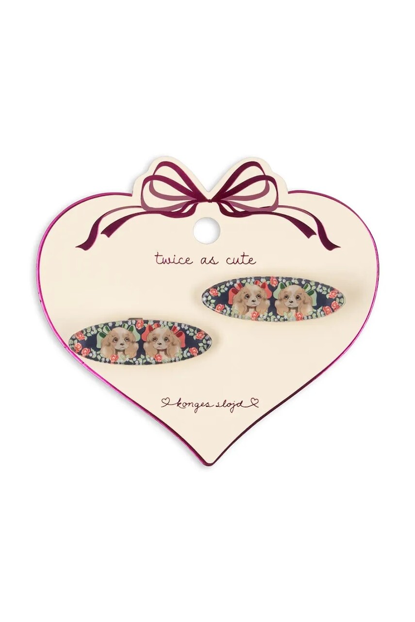 Detské sponky Konges Sløjd 2 PACK AGNES HAIR CLIP 2-pak