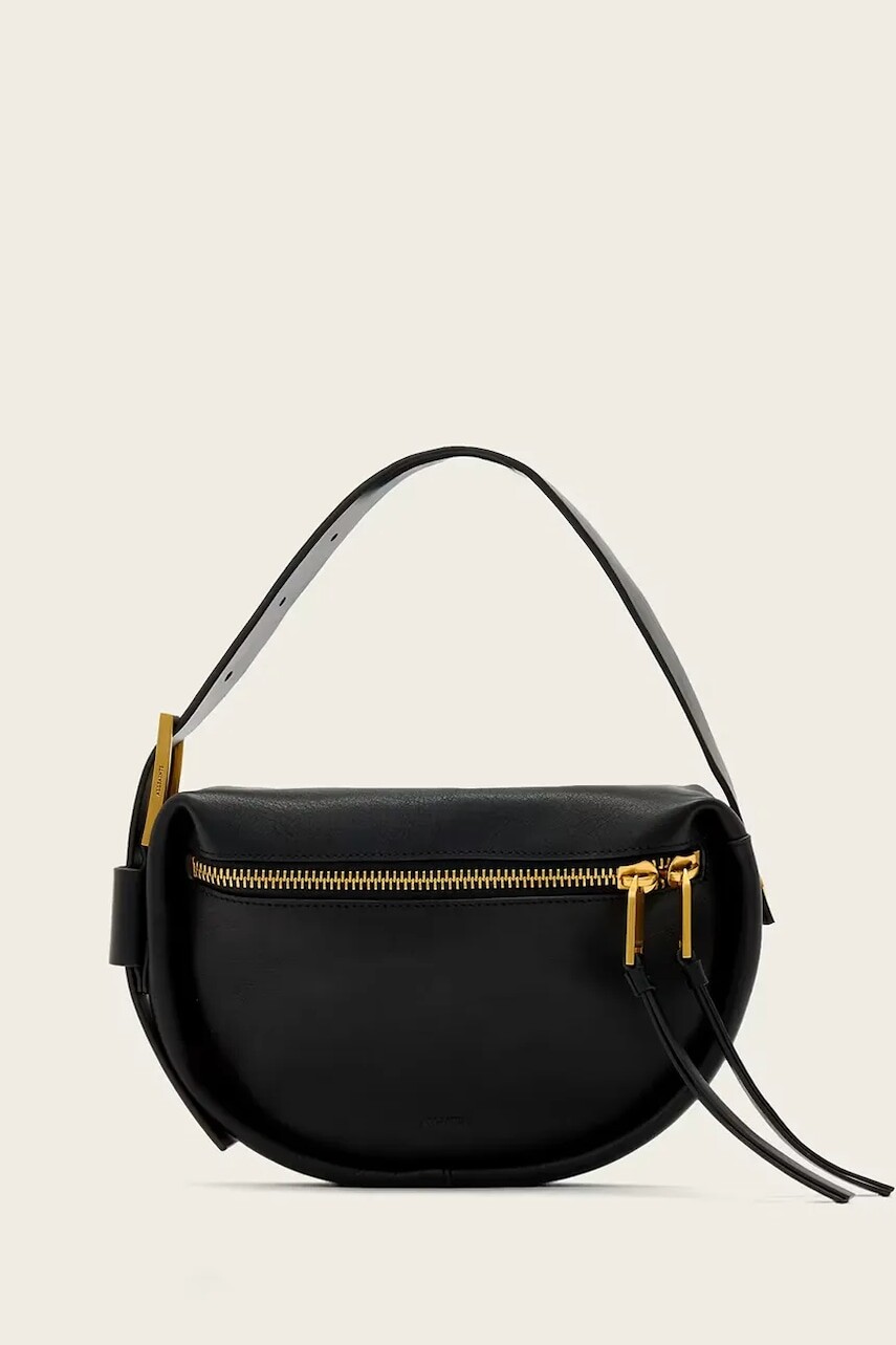 Kožená kabelka AllSaints