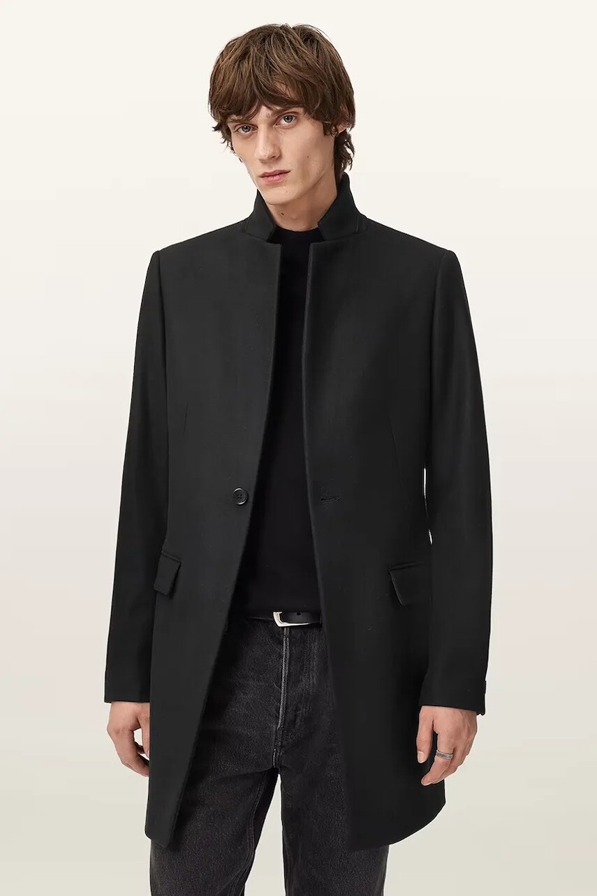 Kabát s prímesou vlny AllSaints