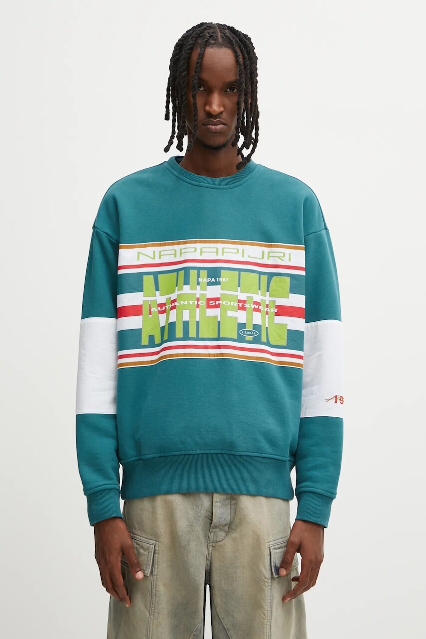 Bavlnená mikina Napapijri Napapijri x Martine Rose