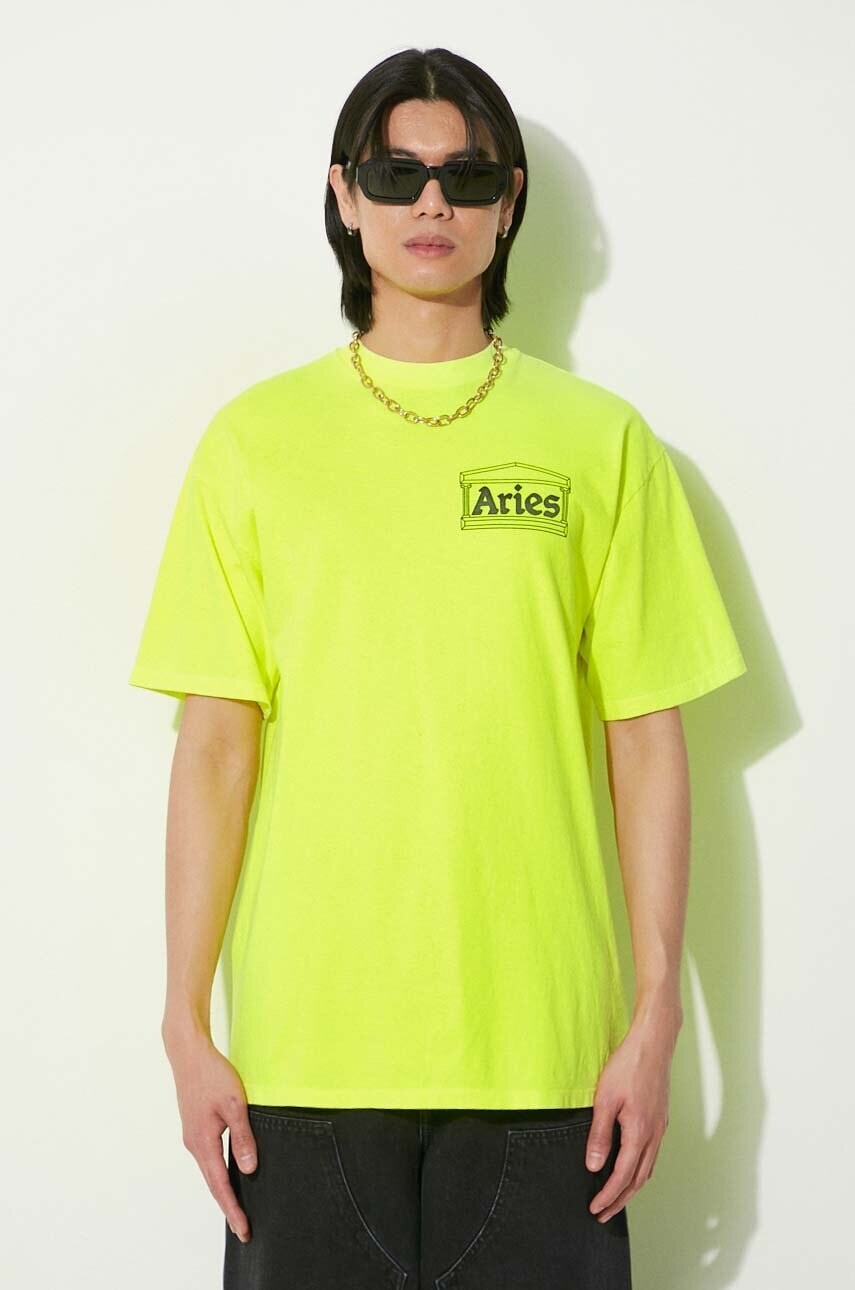 Bavlnené tričko Aries Fluoro Temple SS Tee