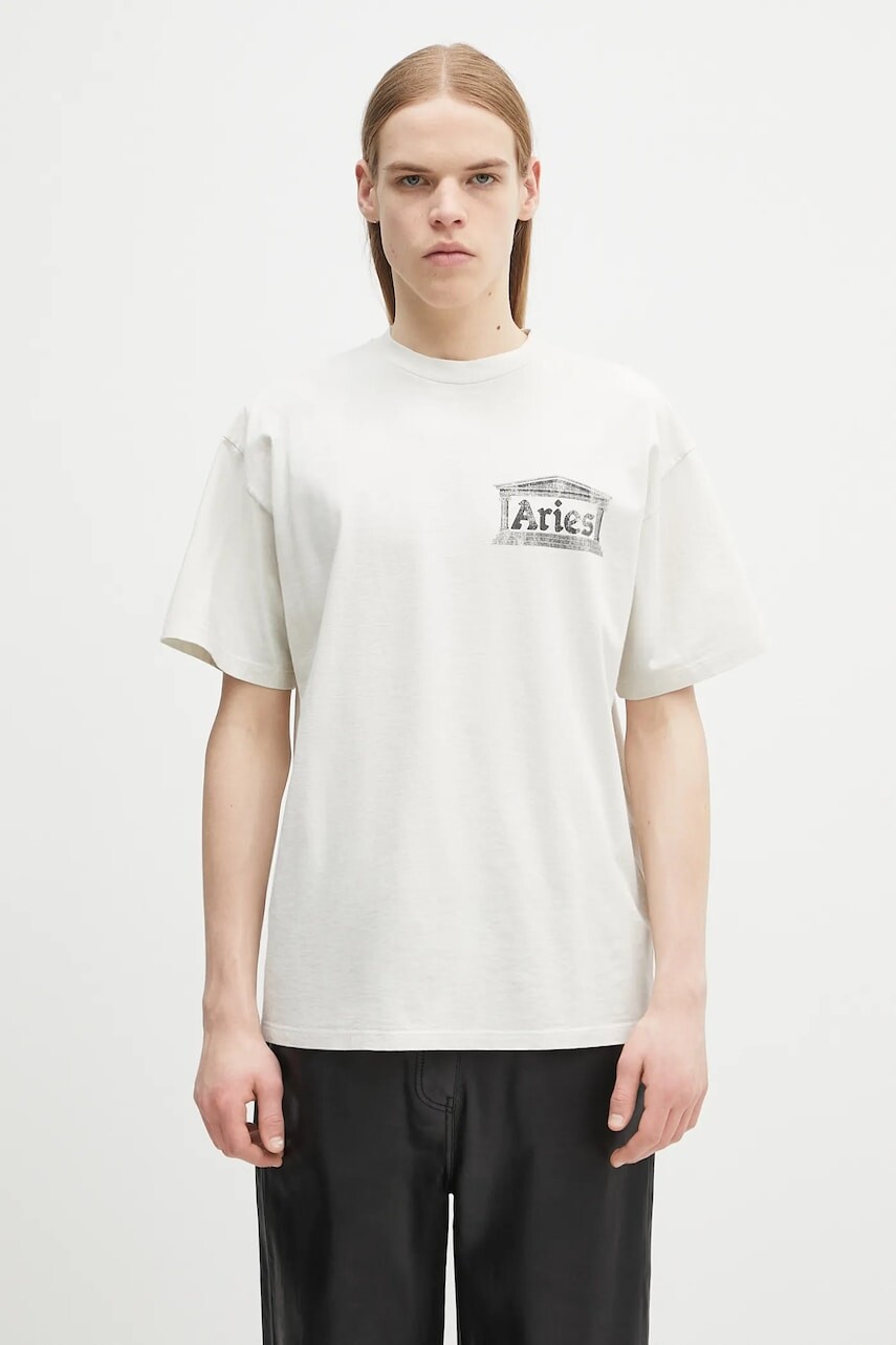 Bavlnené tričko Aries Aged Ancient Temple SS Tee