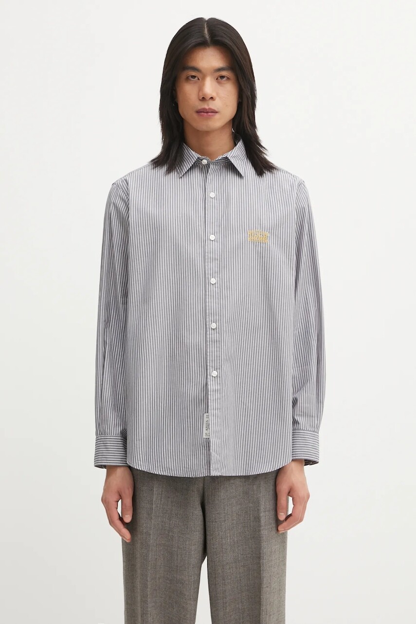 Bavlnená košeľa Aries Stripe Poplin Classic