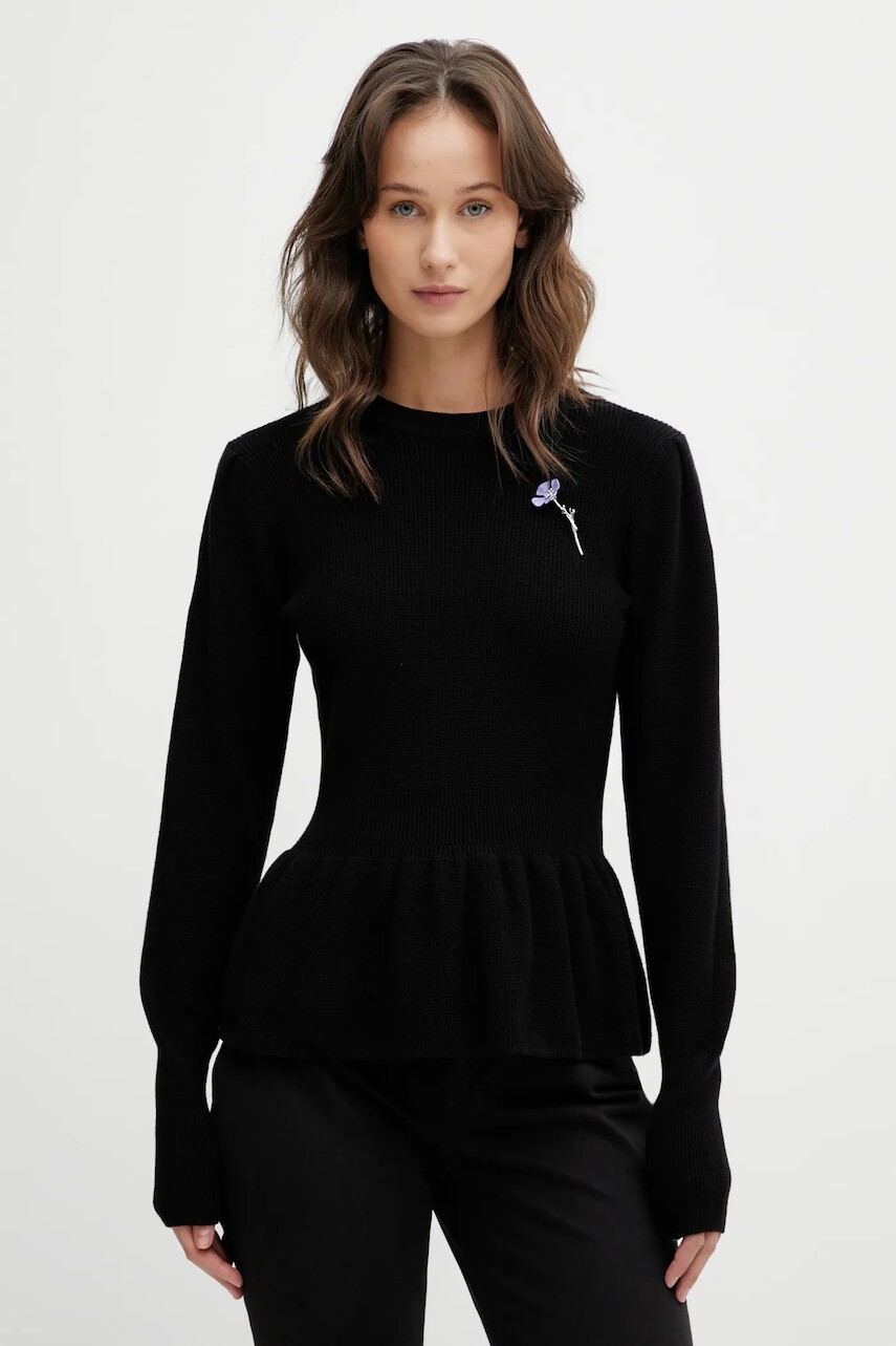 Bavlnený sveter HUGO Sabanna