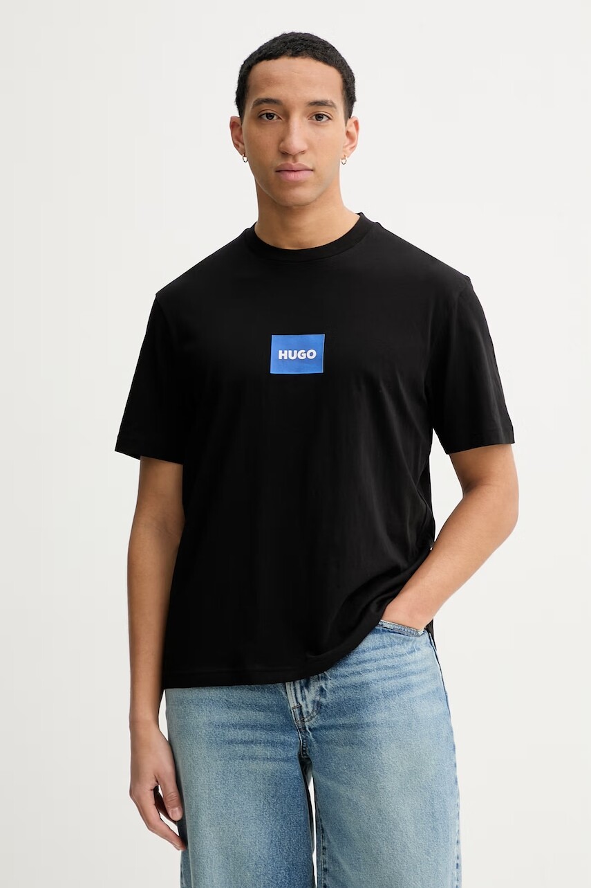 Bavlnené tričko Hugo Blue Nayonix