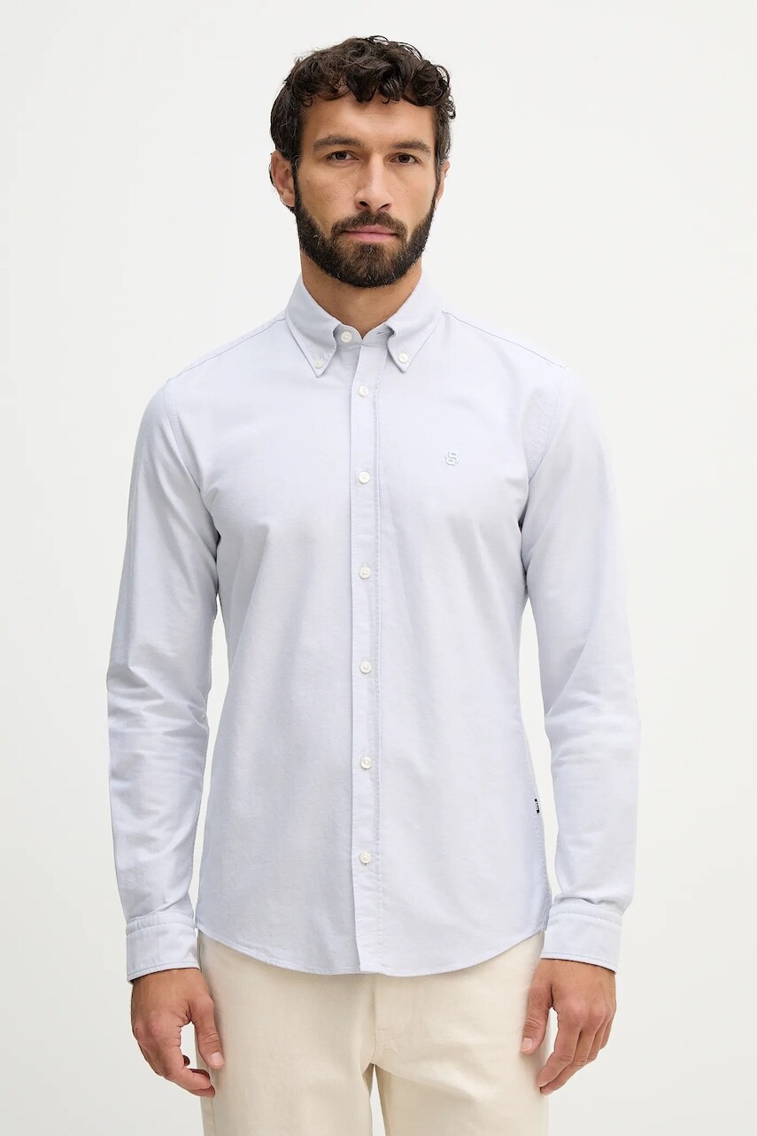 Bavlnená košeľa BOSS H-ROAN-BD-E-C1-261