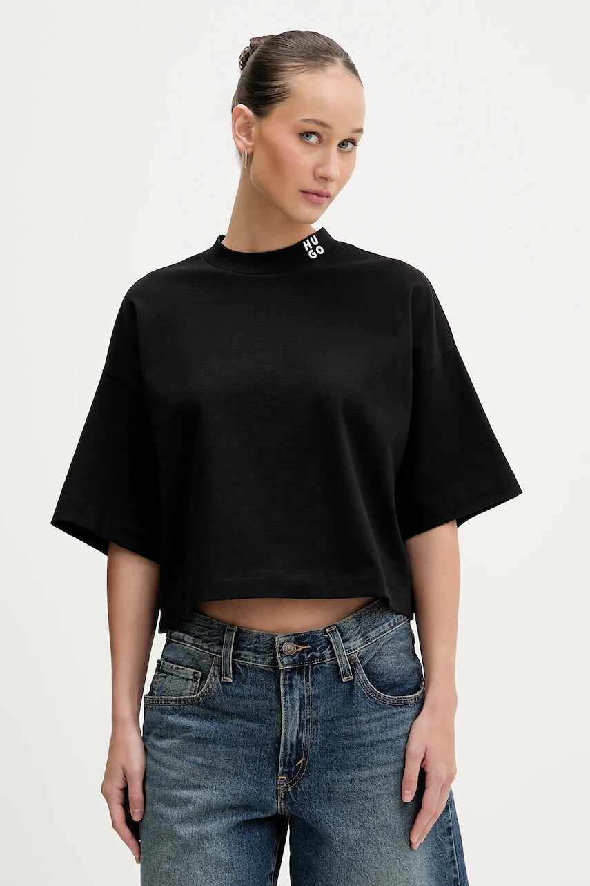 Bavlnené tričko HUGO Damelody