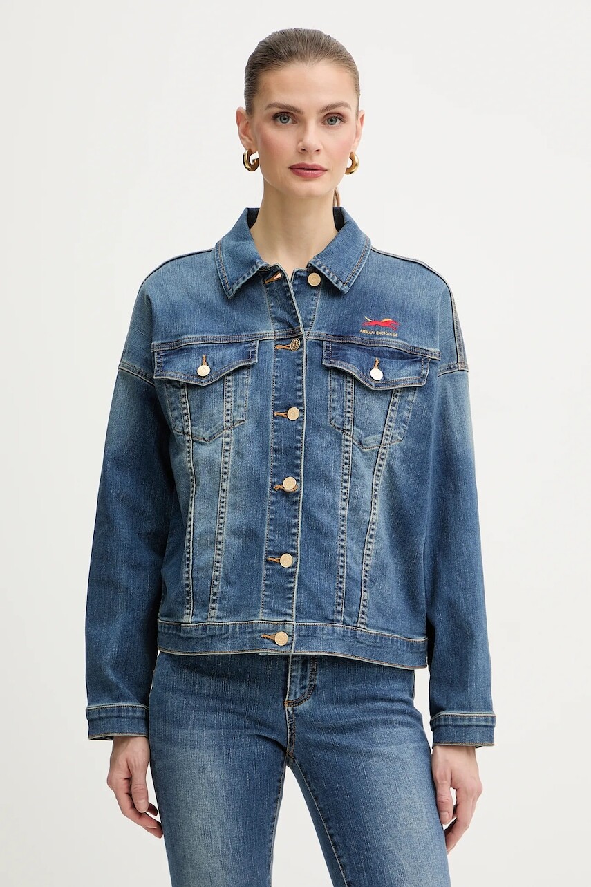 Rifľová bunda Armani Exchange