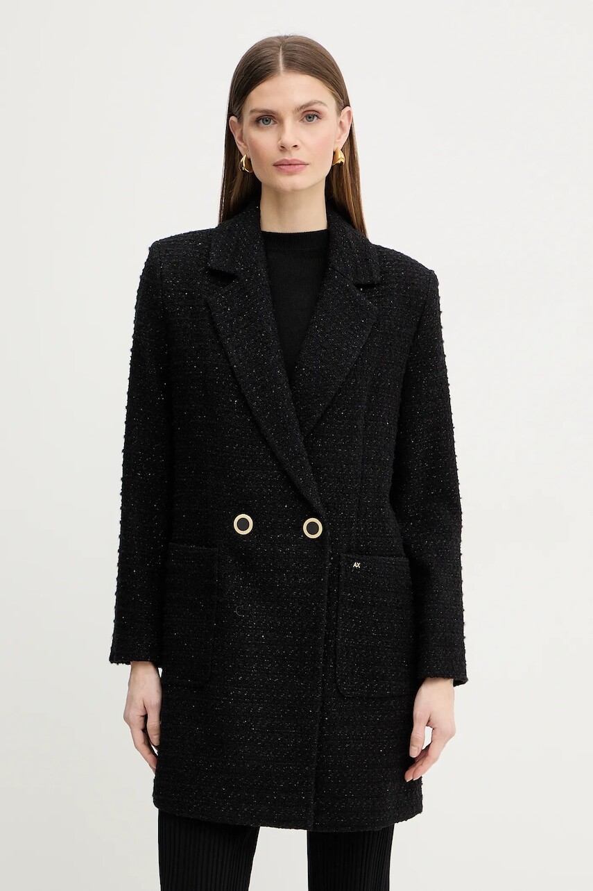 Kabát s prímesou vlny Armani Exchange