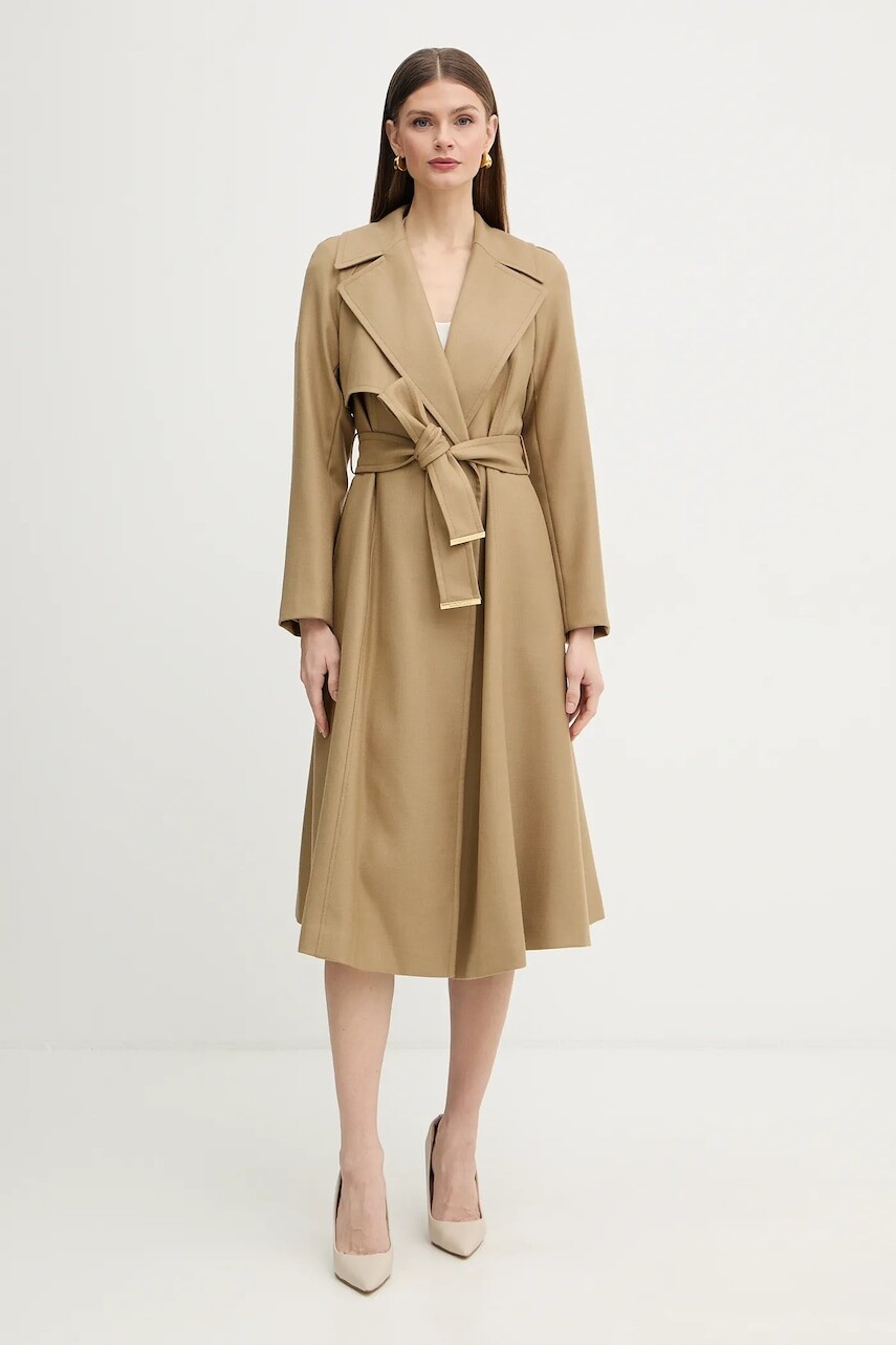 Trenčkot s prímesou vlny Marciano by Guess ETHEL