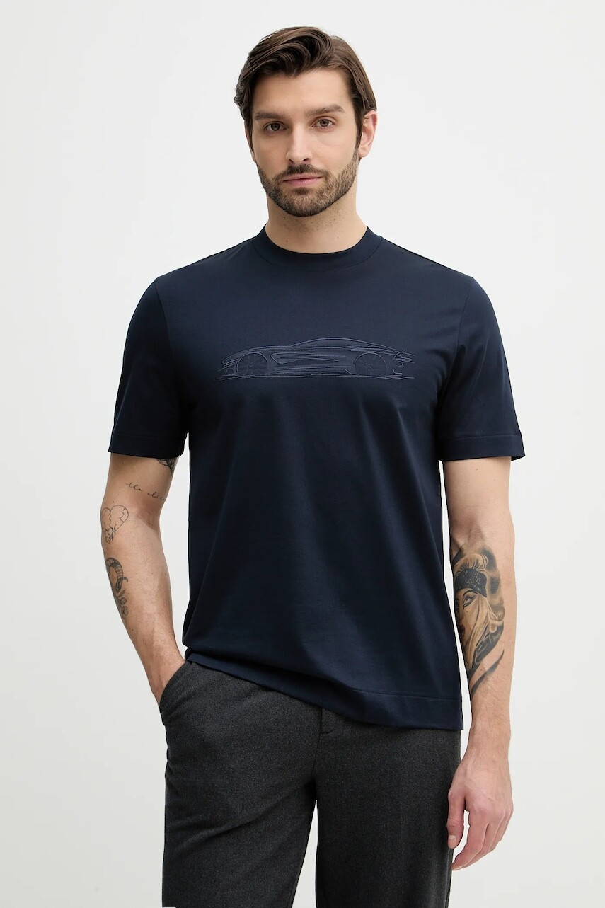 Bavlnené tričko BOSS C-Taut 242_AM