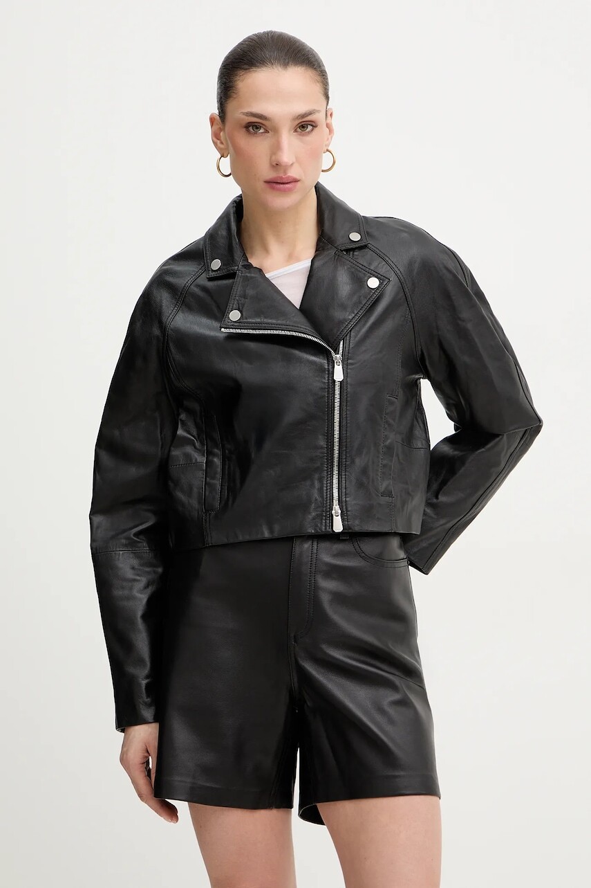 Kožená bunda Pinko