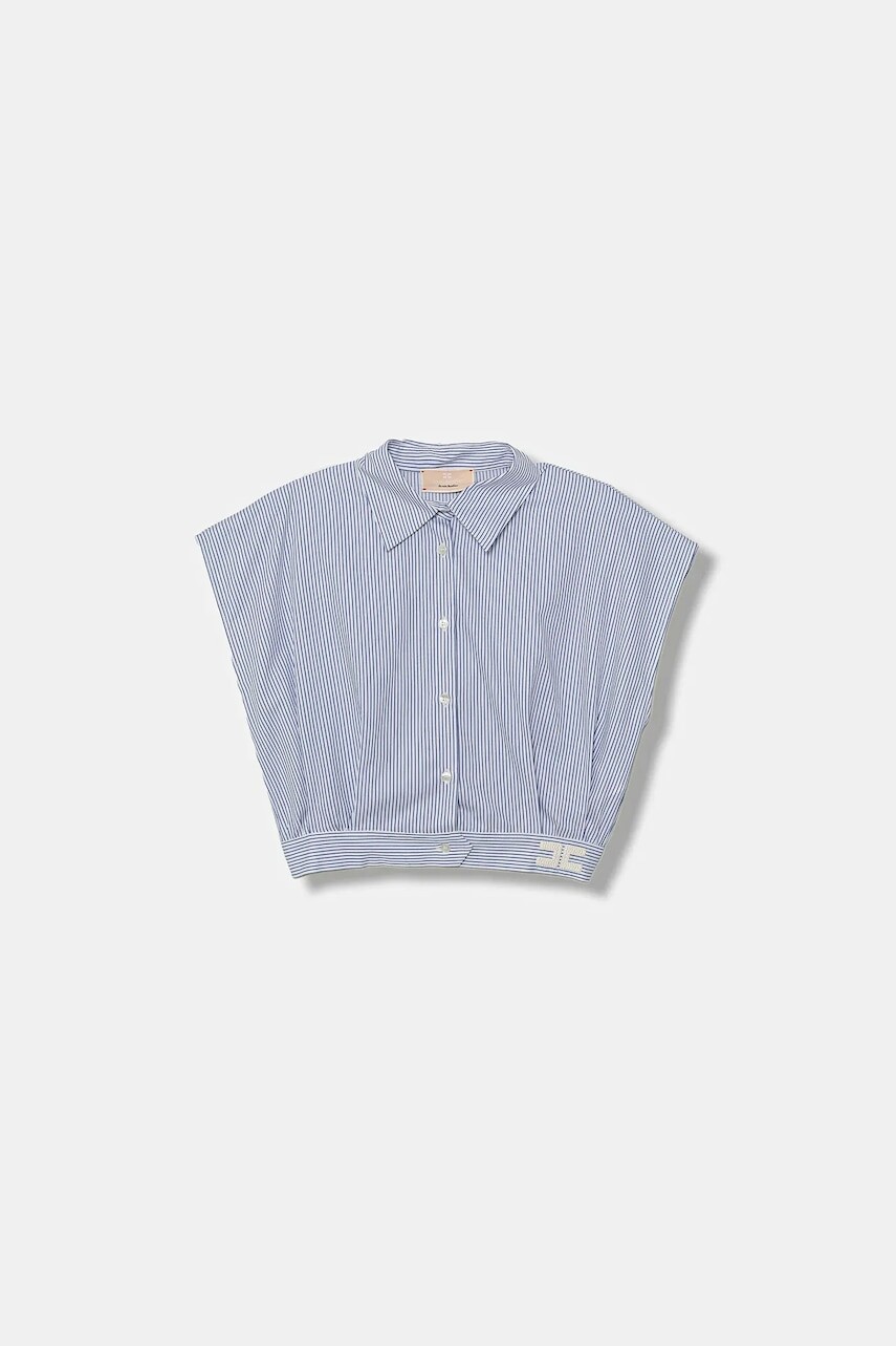 Detská bavlnená košeľa Elisabetta Franchi