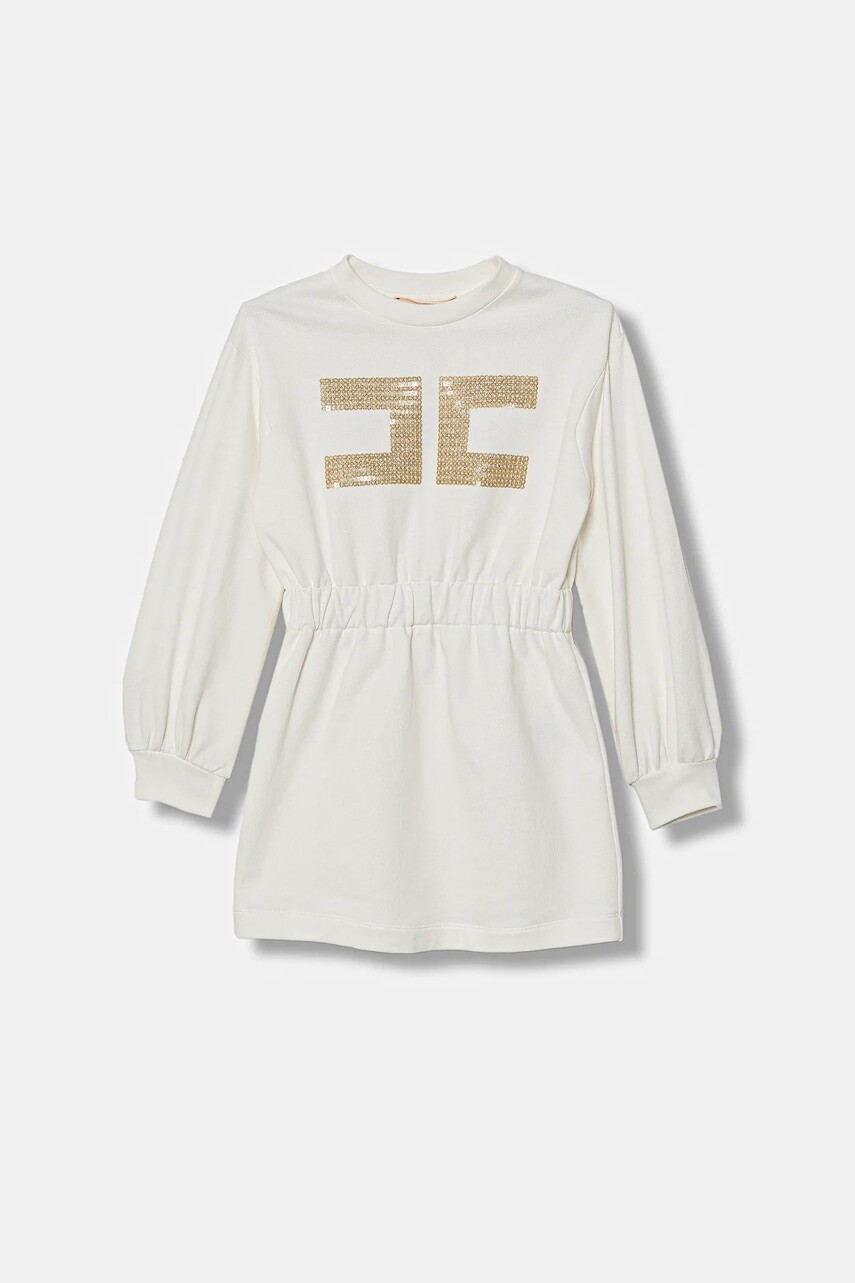 Dievčenské bavlnené šaty Elisabetta Franchi