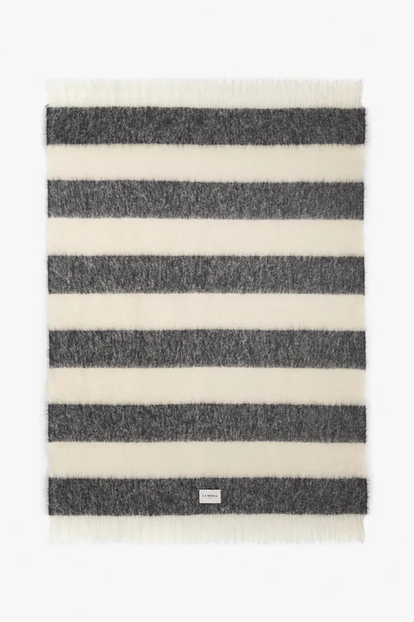 Vlnená deka La Mania Mohé Stripes 150 x 200 cm