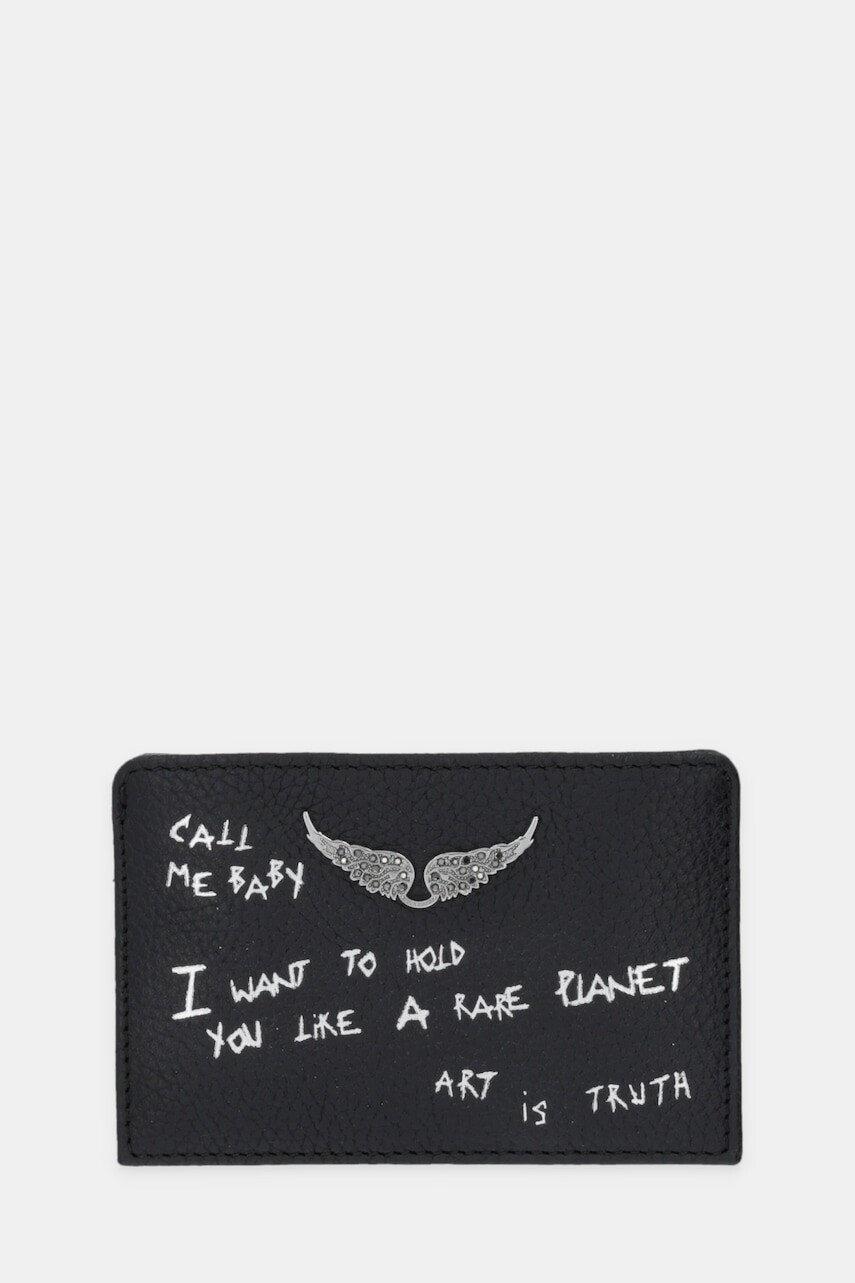 Kožené puzdro na karty ZADIG&VOLTAIRE