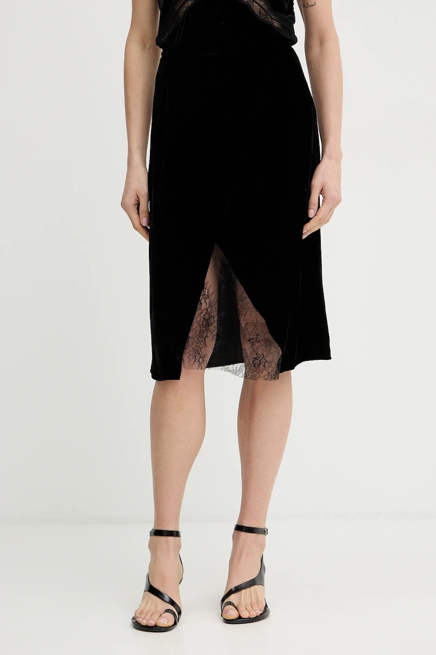 Sukňa s prímesou hodvábu ZADIG&VOLTAIRE