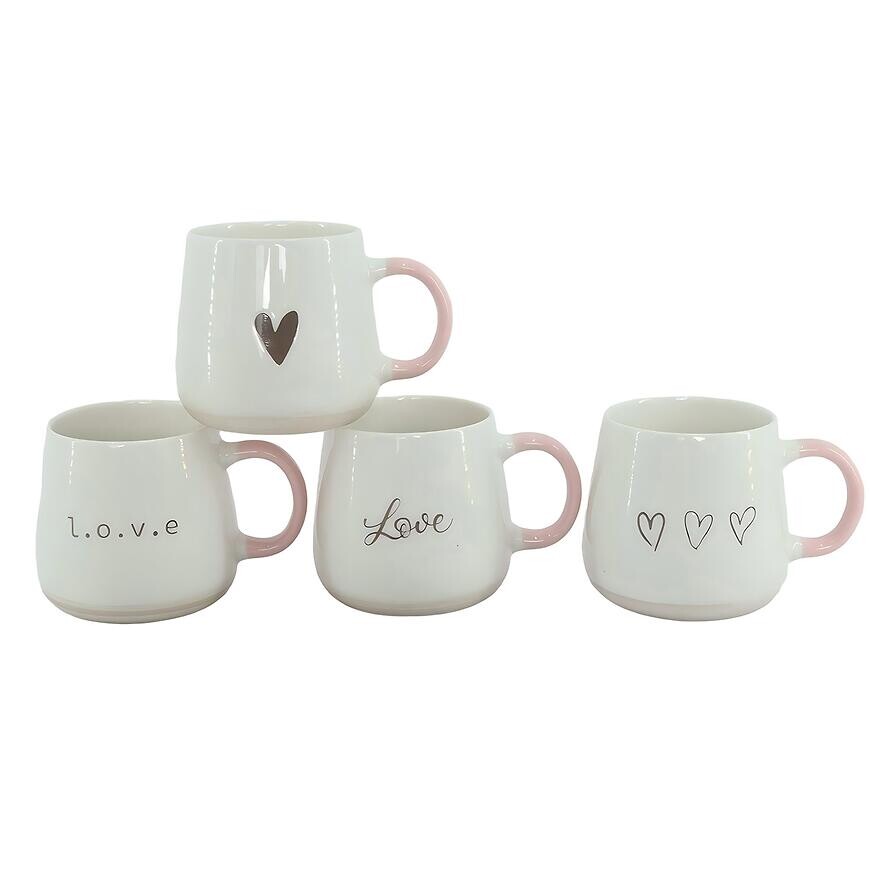 Sada 4 hrnčekov 360 ml 676998