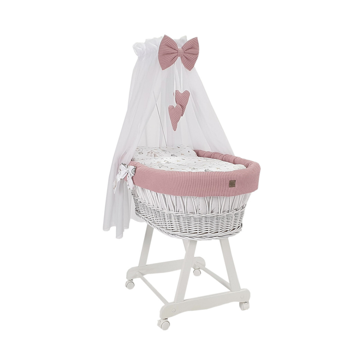 Ourbaby® circus bed 47199-0 ružová sivá