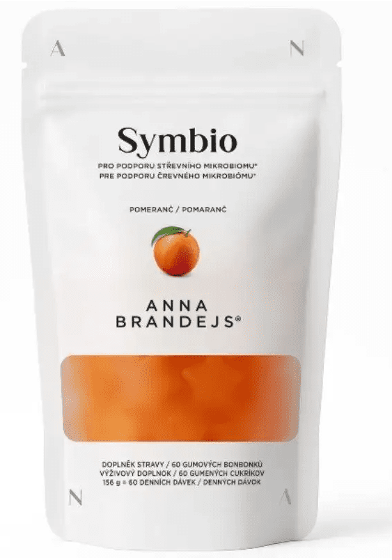ANNA BRANDEJS Symbio na podporu črevného mikrobiomu 60ks