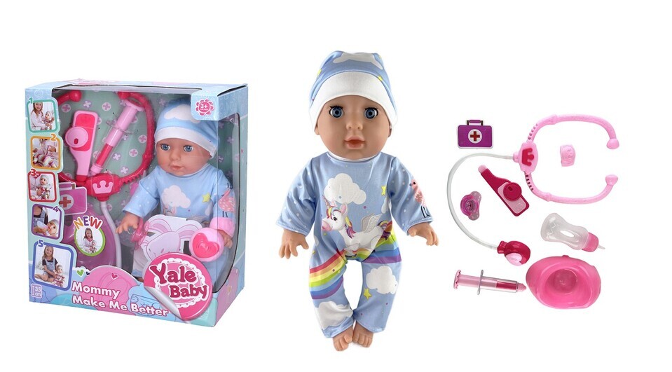 ​​​​​​​Bábätko 35cm cikajúce s doplnkami