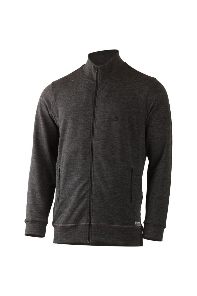 Lasting pánska merino mikina THERM šedá Veľkosť: S 8596445003857