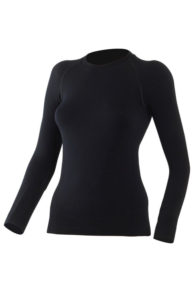 Lasting Wara 9090 čierna bezšvové Merino triko Veľkosť: S/M 8595067879123