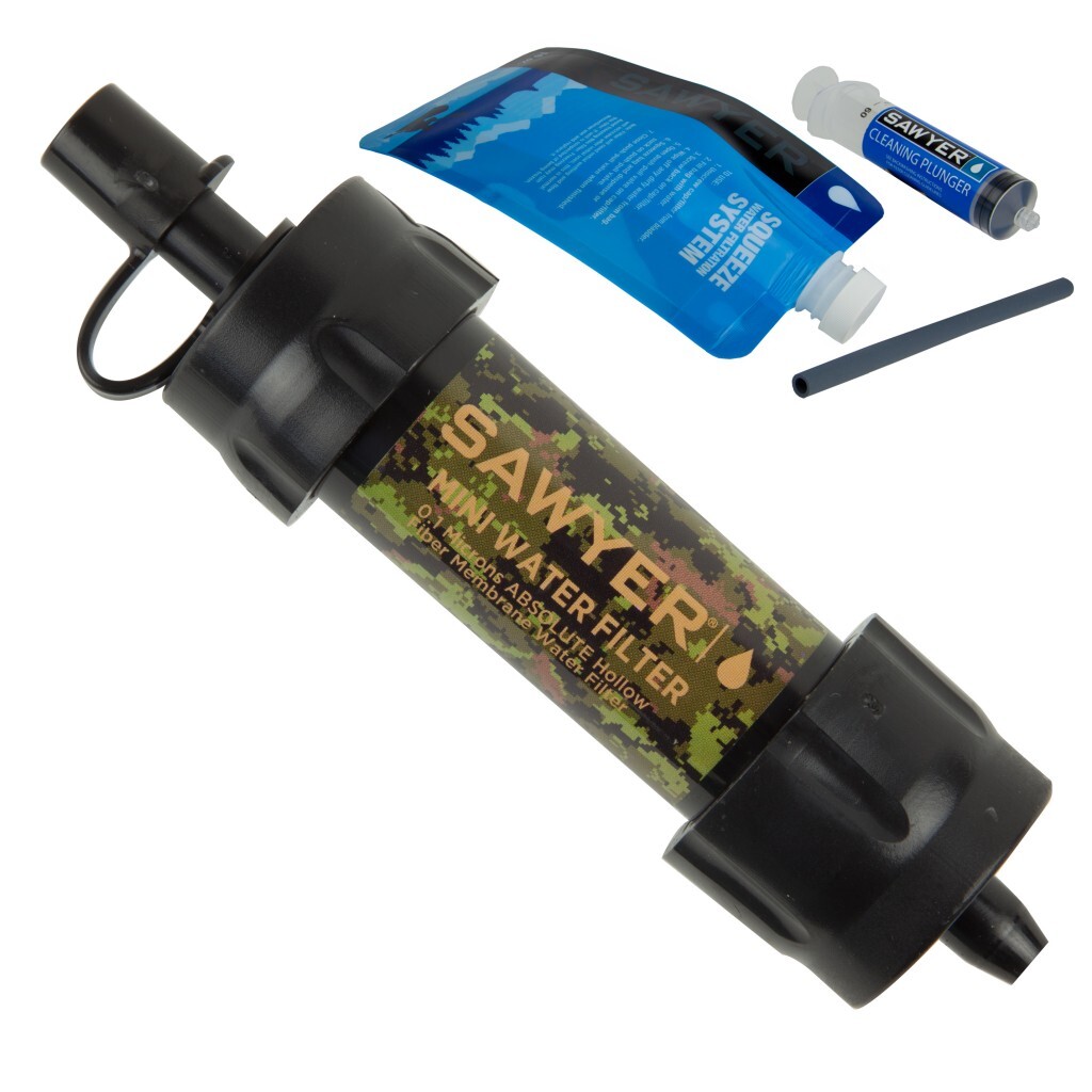 Vodný cestovný filter SAWYER SP128 MINI Filter CAMO (Limited Edition) 050716001075