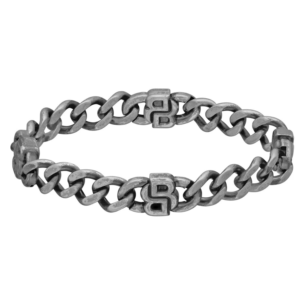 Hugo Boss Oceľový pánsky náramok Double B 1580742 19 cm