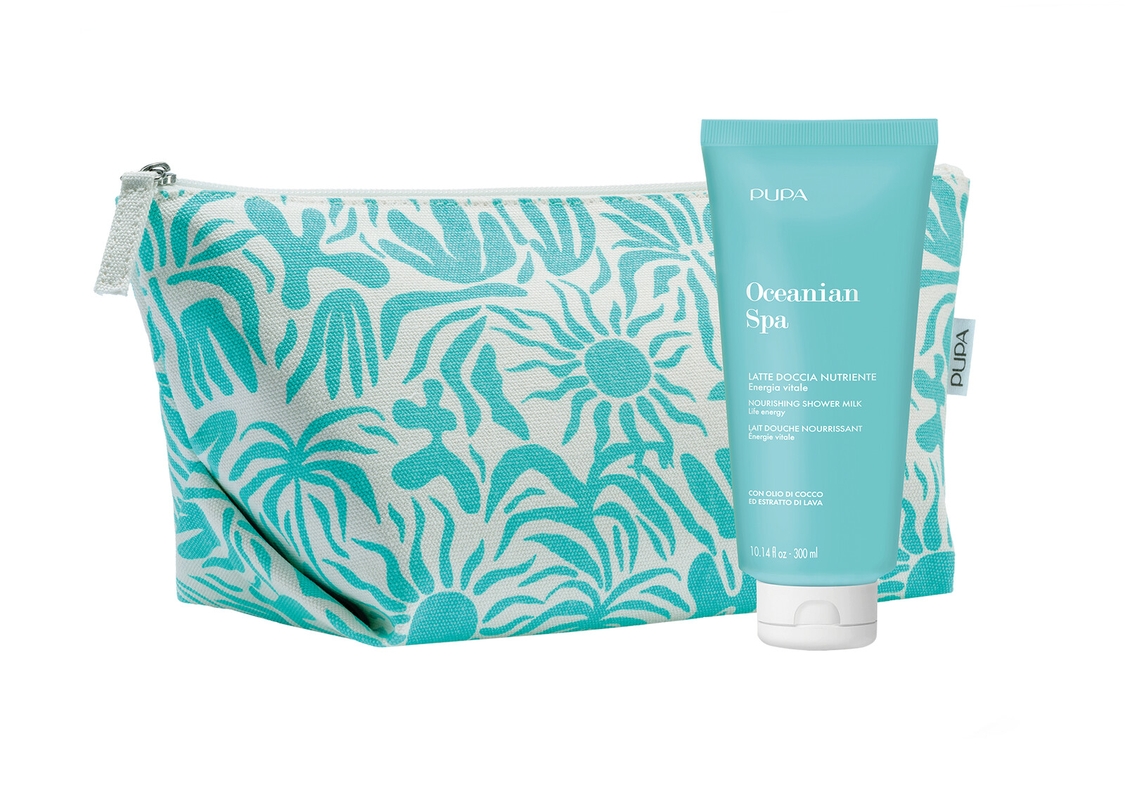PUPA Milano Sprchové mlieko s taštičkou Oceanian Spa Shower Milk 300 ml