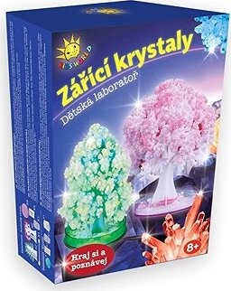 Kids World Dětská laboratoř Zářící krystaly