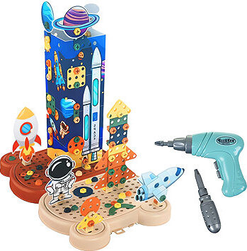 ISO 26579 Kreativní 3D vesmírná stavebnice, 161 ks