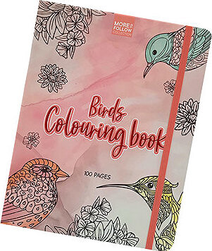 Excellent Dětské omalovánky - Ptáci