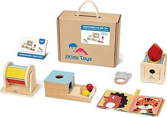 Dvěděti Montessori sada hračiek pre najmenších